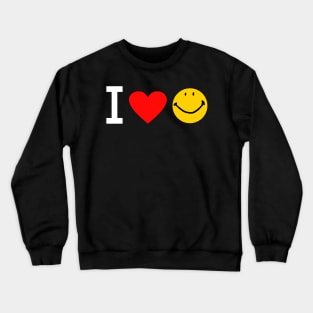 Smiley Face Crewneck Sweatshirt